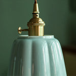 Ceramic Flower LED Pendant Light, Nordic Style, E27, Home Decor Lighting