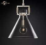 Glass Pendant Chandeliers Modern LED Hanging Lights for Living Room & Dining Room