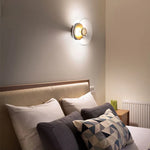 Nordic Glass Wall Lamp LED Sconce Light for Living & Bedroom