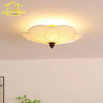 Plum Blossom LED Solid Wood Ceiling Lamp for Bedroom Living Room