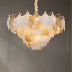 Crystal Chandelier Shell Lamp: Luxury Nordic Design for Living Room, Bedroom, Hall