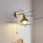 Copper LED Wall Light for Modern Spaces.