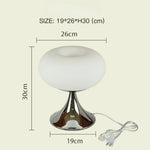 Glass Desk Lamp Home Office Modern Table Light