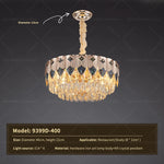 Crystal Chandelier: Modern Luxury for Living Room, Bedroom, Dining Room