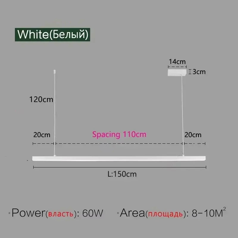 Nordic LED Pendant Lights for Kitchen Island Dining Chandelier - Minimalist Home Luminaires