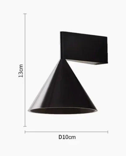 Metal Wall Light LED Sconce Lamp 7W for Bedroom & Living Room