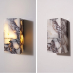 Afralia™ Bulgari Stone LED Wall Lights Outdoor Waterproof Bedside Lamp