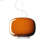 Colorful Glass Pendant Lights for Dining Room and Bedroom