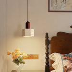 Yellow Travertine LED Pendant Lights | Mid Century Modern Hanging Lamp for Home and Kitchen