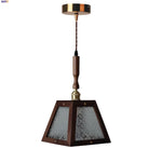 Afralia™ Glass LED Pendant Lamp Copper Socket for Dining Living Room Decor