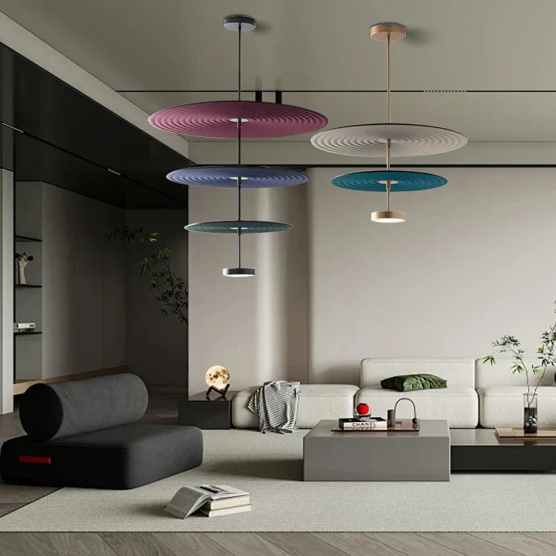 Dimmable Cotton Chandelier | Post-modern Art Decor for Living Room and Office