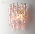 Modern Glass Wall Sconce LED Light Indoor Decor Fixture