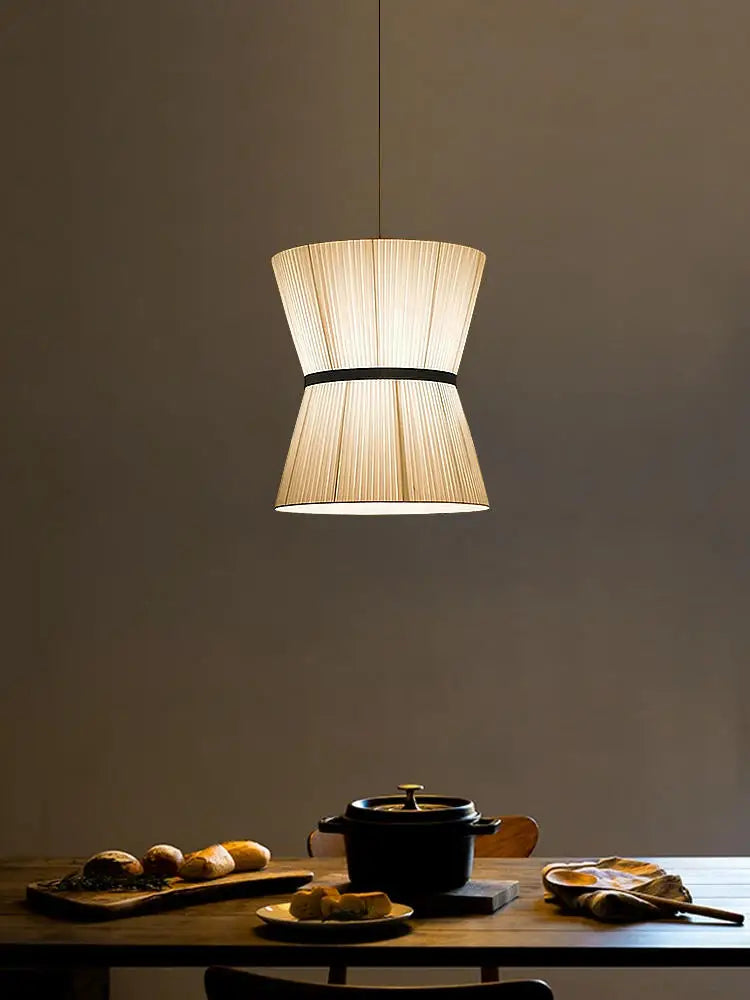 Cocoon Cloth Chandelier: Japanese Pendant Lamp for Home Kitchen Decor