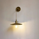 Copper LED Wall Light for Modern Spaces.