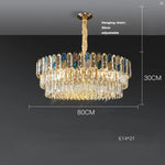 Crystal Chandelier LED Lighting for Living Room