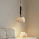 Ceramic LED Pendant Light with Adjustable Wire, Modern Nordic Design