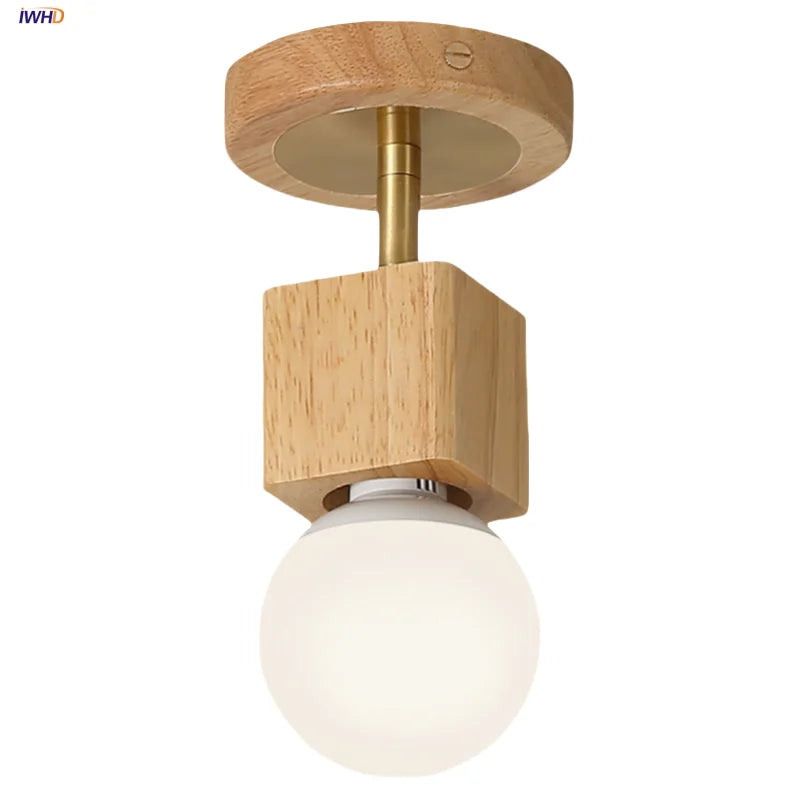 Wabi Sabi LED Ceiling Light - Modern Nordic Flush Mount Fixture for Living Room