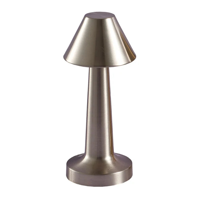 Retro Metal Touch Table Lamp for Bar Coffee Restaurant Light Desk LED Night Bedroom Decor