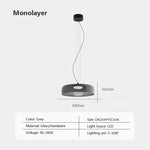 Nordic Glass LED Pendant Lights for Home Decor and Lighting