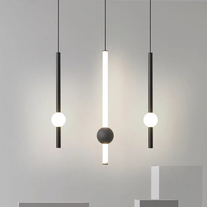 Nordic Simple LED Pendant Lamp | Living Room Bedroom Kitchen Restaurant Decor