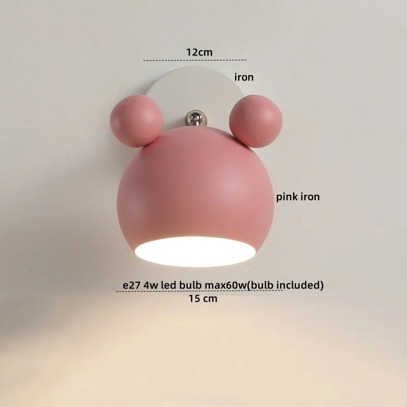 Macaron LED Wall Sconce Art Decoration Stair Light Fixtures