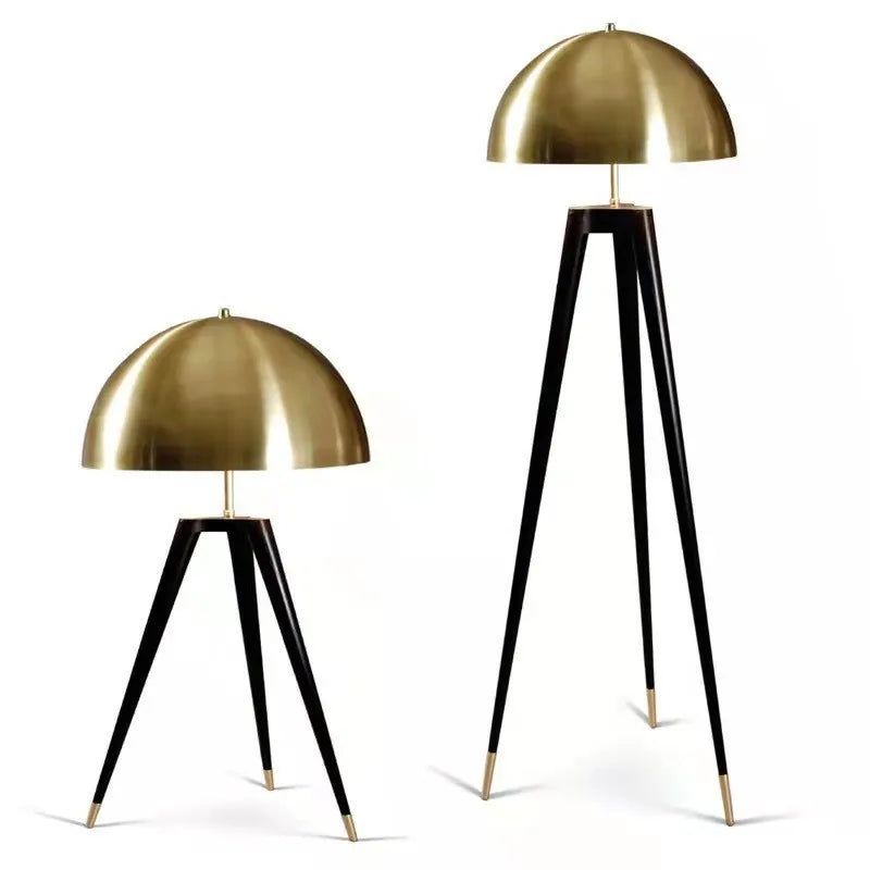 Mushroom Table Lights Floor Lamp Tripod for Living Room Bedroom