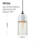 Nordic LED Glass Pendant Lights - Modern Wood Art for Stylish Living Spaces