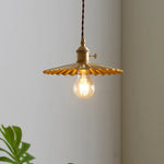 Copper LED Pendant Lights: Stylish Nordic Hanging Lamp for Home Decor.