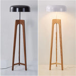 Wood Floor Lamp E27 Bulb Home Art Deco Hotel Bedroom Shop Lighting