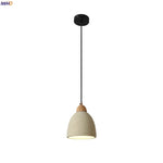 Afralia™ Cement LED Pendant Lights for Bedroom Living Room Kitchen House Decor