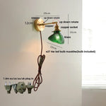 Clear Glass LED Wall Sconce Rotate Up Down, Perfect for Dining Room, Bathroom