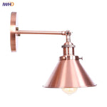 Afralia™ Pink Retro LED Wall Light Fixture - Industrial Vintage Ambient Luminaire