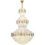 Crystal Chandelier: Postmodern Light Luxury for Hotel Lobby, Villa, and Duplex Floors
