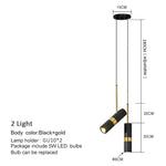 Minimalist LED Pendant Chandelier for Bedroom Living Room Dining Room Lighting