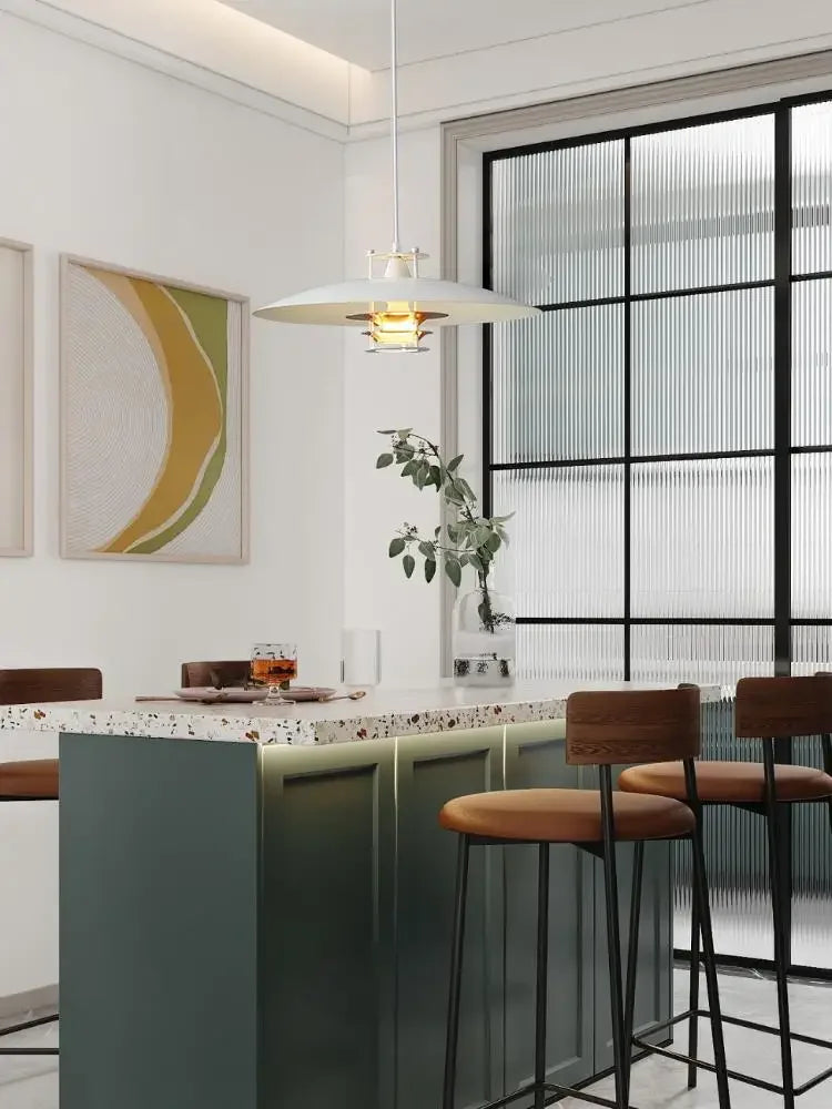 Aluminum Pendant Lights Nordic Hanging Lamp for Kitchen Island