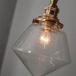 Bubble Glass LED Hanging Light Minimalism Pendant Lamps