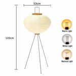 Rice Paper Floor Lamp for Living Room Bedroom (E27 Bulb)