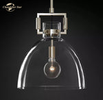 Glass Pendant Chandeliers Modern LED Hanging Lights for Living Room & Dining Room