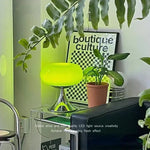 Glass Desk Lamp Home Office Modern Table Light