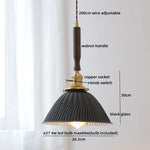 Blue Glass LED Pendant Lamp for Dining Living Room Bedroom