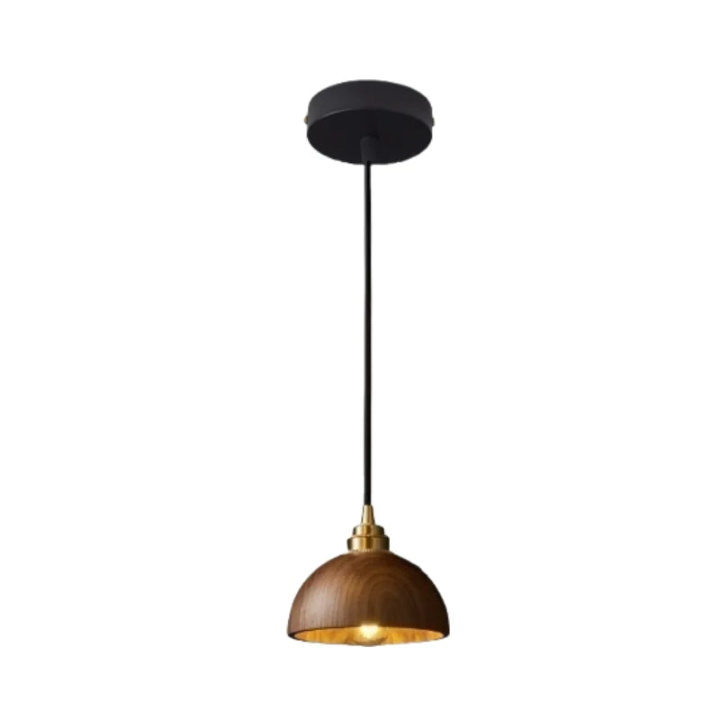 Wooden LED Pendant Lamp for Home & Commercial Spaces