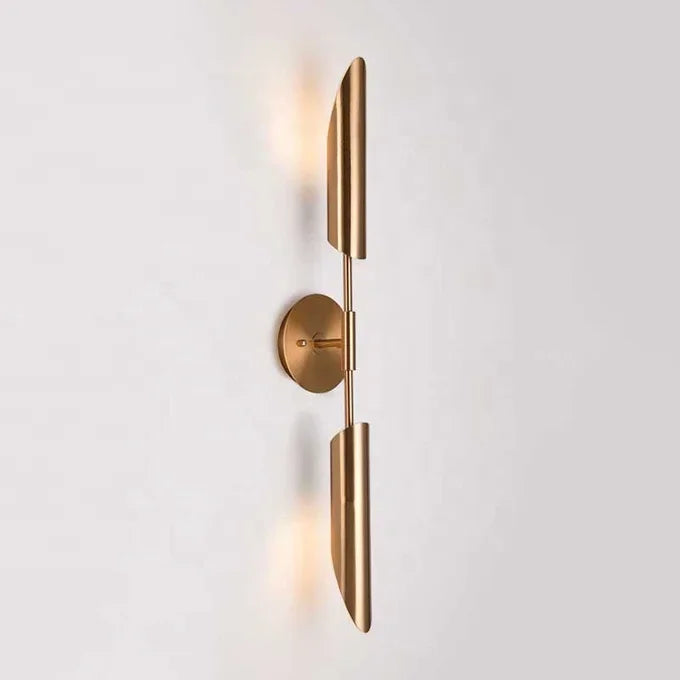Golden Luxury Wall Light for Elegant American Style Interior