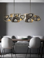 LED Crystal Chandelier - Modern Designer Indoor Lighting for Living and Dining Room