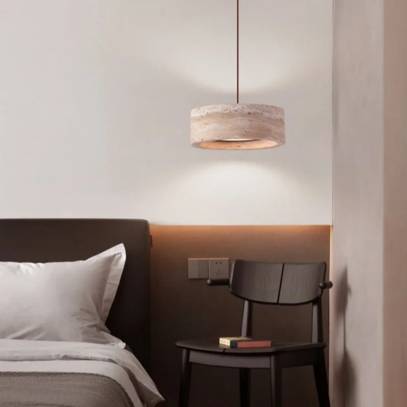 Stone LED Pendant Lights for Bedroom Living Room Kitchen Interior Lighting