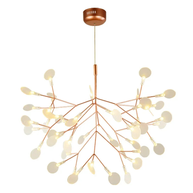 LED Branch Chandelier for Kitchen Dining Bedroom – Nordic Style Hanging Lamp