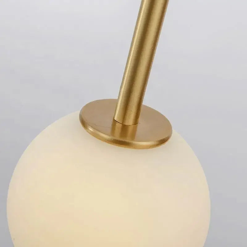 Bronze Glass Ball Chandelier: Luxury Pendant Lights for Living Room, Bedroom, Hotel & Bar