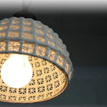 Afralia™ Nordic Ceramic Pendant Lights, Adjustable Modern Hanging Lamp for Bedroom & Dining Room