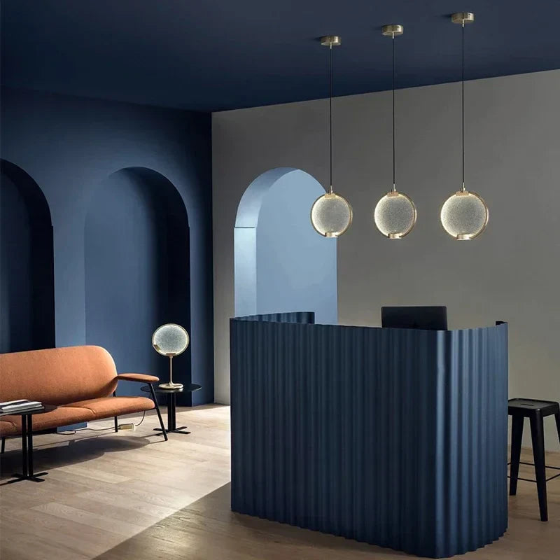 Nordic LED Pendant Lights for Living Room Dining Hall Chandelier Bedroom Lighting