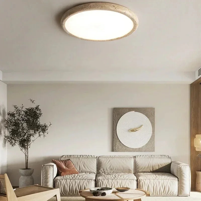 Stone Ceiling Lamp LED Downlight for Living Room Bedroom Kitchen
