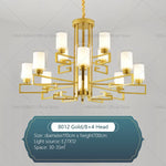 Chinese Style Luxury Living Room Chandelier for Elegant Homes